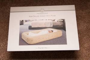 lot 85 image: Huntington Home Kids Deluxe Airbed with Pump  Unopened