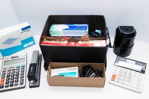 lot 125 image: Variety of Office Supplies