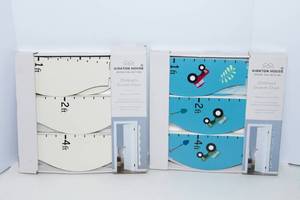 lot 178 image: Set of 2 Childrens Growth Charts  Brand New in Boxes