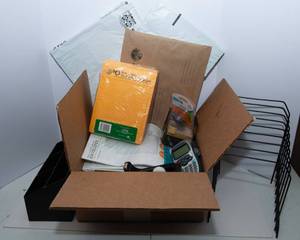 lot 181 image: Variety of Office Supplies  Includes Label Maker, Padded Envelopes & More