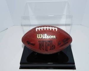 lot 8 image: Signed NFL Wilson Football  Brett Favre, Green Bay Packers