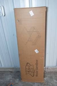 lot 211 image: Fun Tok Wood Sandbox  New in Box