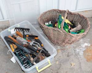 lot 231 image: Gardening Tools and Gardening Gloves