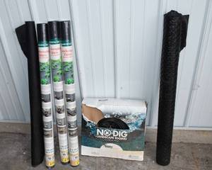 lot 242 image: Landscaping Fabric & Landscape Edging