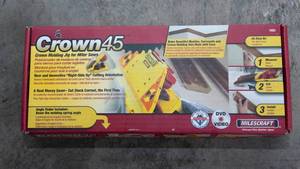 lot 252 image: Crown45 Crown Molding Jig for Miter Saws