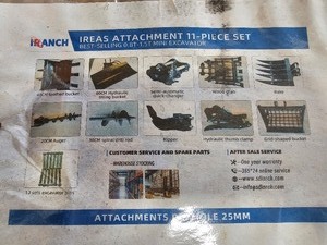 IRANCH IREAS 11-Piece Attachment Set