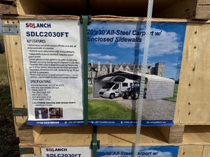 lot 34 image: SDLANCH High End Carport 20 x 30 (SDLC2030)