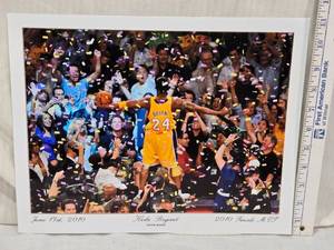lot 57 image: Kobe Bryant June 17th, 2010 Finals MVP Commemorative Photograph