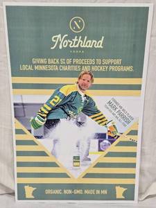 lot 62 image: Northland Vodka Promotional Poster with Mark Parrish