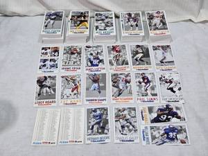 lot 79 image: Large Lot of 1993 Fleer NFL GameDay Football Cards John Randle, Eric Dickerson and More