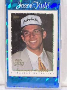 lot 102 image: Jason Kidd Rookie 1994 Topps #37 - Dallas Mavericks Basketball Card