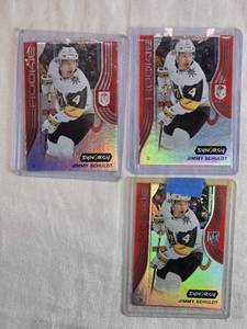lot 229 image: Lot of 3 Jimmy Schuldt Hockey Cards Rookie Synergy