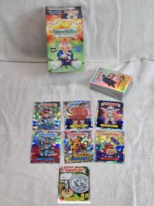 lot 243 image: 2020 Garbage Pail Kids Topps Chrome Trading Cards Collection with Empty Box