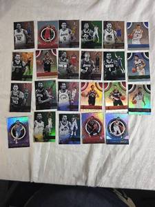 lot 301 image: Lot of 23 Essential Basketball Cards Featuring Players Like Giannis Antetokounmpo, Kristaps Porzingis, and DeMar DeRozan