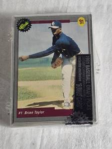 lot 318 image: 1991 Classic Games Baseball Draft Picks Set - Appears Unopened