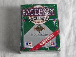 lot 321 image: Unopened Box of 1990 Upper Deck Baseball Cards Sealed Box