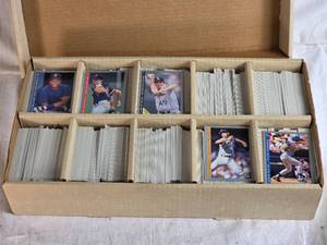 lot 329 image: Large Box of Baseball Cards Appears to Be All of Fleer 93 - Uncounted Unsearched
