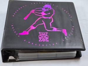 lot 344 image: Huge Binder of Jose Canseco Baseball Cards Includes various sets and designs featuring Jose Canseco cards may include special features such as Rookie cards, All-Star editions, and holographic designs. - Check out All the Pics