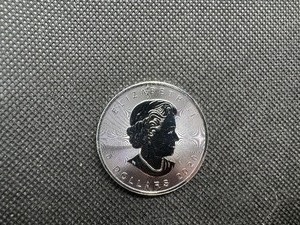 lot 48 image: 2020 BU Canadian 1 Oz. .9999 Silver Maple Leaf Coin