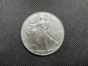 lot 86 image: 2018 BU I Oz. Silver American Eagle From Mint Tube