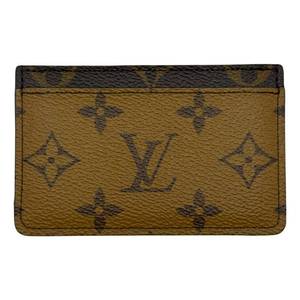 lot 30F image: Louis Vuitton Monogram Giant Reverse Card Holder Pre-Owned Retail $550