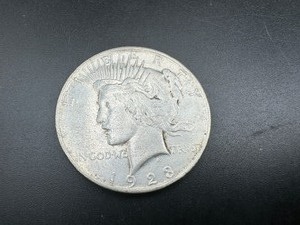 lot 54 image: 1923-D Peace Silver Dollar