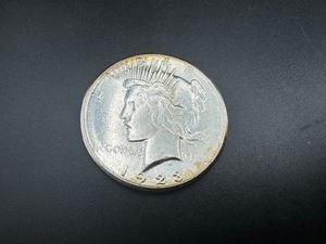 lot 56 image: 1923-S Peace Silver Dollar
