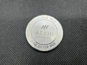 lot 64 image: ASAHI BU 1 Oz. .999 Silver Round