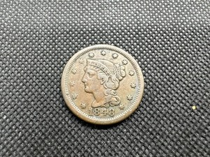 lot 73 image: 1848 Large Cent - Nice Condition