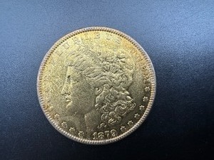 1879 Morgan Silver Dollar (Gold Plated)
