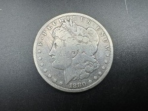 lot 11 image: 1880-S Morgan Silver Dollar