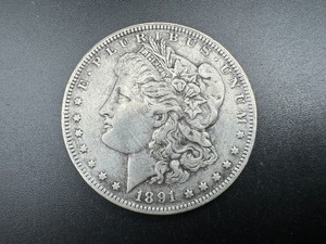 lot 19 image: 1891-O Morgan Silver Dollar