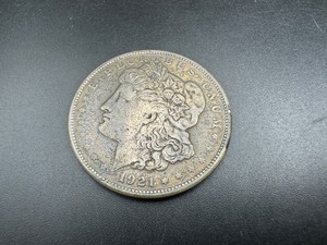 lot 42 image: 1921-S Morgan Silver Dollar