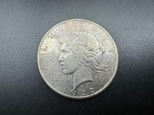 lot 47 image: 1922-S Peace Silver Dollar