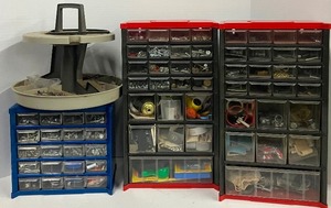 lot 28 image: Organizer Bins - Small Hardware Lot of 4