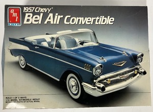lot 54 image: AMTERTL 1957 Chevy Bel Air Convertible 6720 116th Scale