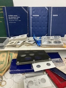 lot 86 image: Large LOT of Coin Collection Display Items