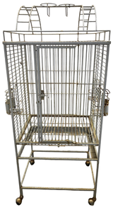 lot 148 image: Extra Large Metal Rolling Bird Cage