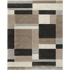 lot 38 image: Home Decorators Collection Bazaar Multi-Colored 8 ft. x 10 ft. Geometric Area Rug Customer Returns See Pictures