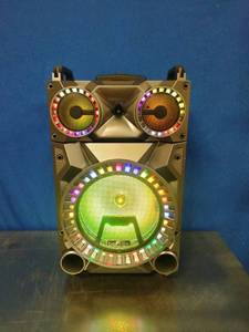 lot 15 image: BeFree Sound BFS-555X 12 Wireless Rechargeable Party Speaker.