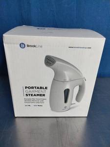 lot 8 image: BrookLine Portable Garment Steamer