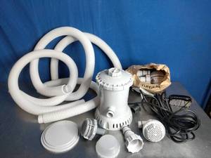 lot 38 image: Cartridge Filter Pump - for Above Ground Swimming Pools