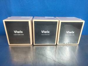 lot 62 image: Brand New 3 x  Viwix Candle Sets