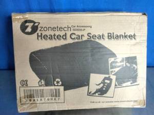 lot 86 image: Brand New Zone Tech Heated Car Seat Blanket