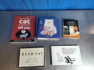 lot 87 image: 5 Cat Books