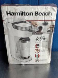 lot 95 image: Hamilton Beach The Scoop Single-Serve Coffee Maker.