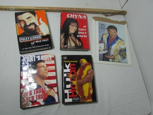 lot 17 image: Wrestling Books Memorabilia