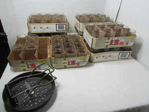 lot 36 image: Half Pint Canning Jars
