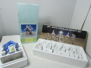 lot 41 image: Christmas Nativity Set