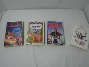 lot 70 image: Vintage VHS Disney Movies